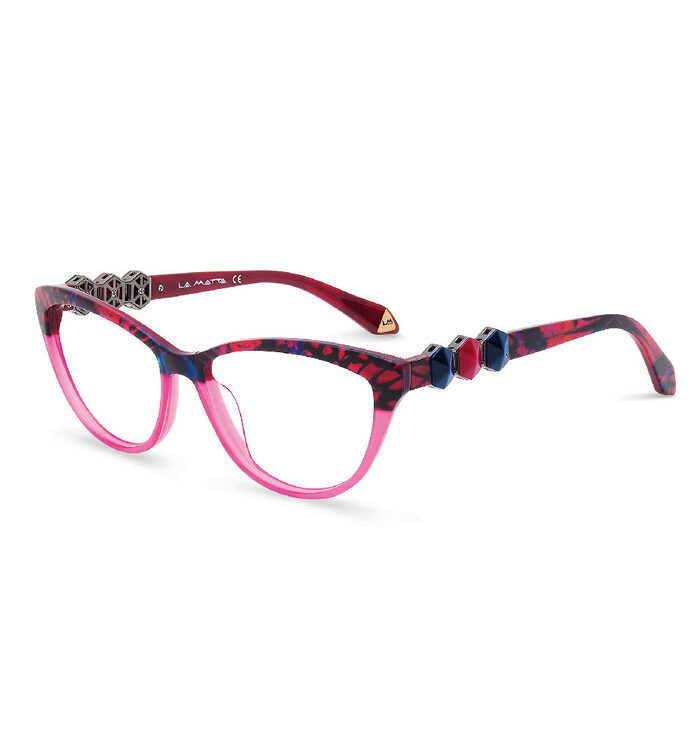 Rame ochelari La Matta 3226 C1 pentru femei sunt o alegere perfectă de ochelari de vedere din minunata colecție La Matta. Dimensiuni 53-15-135.