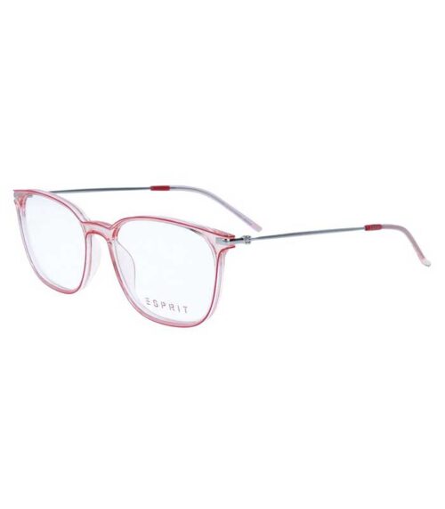 Rama ochelari Esprit ET17122-515 pentru femei are un cadru transparent rosu pentru ochelari din plastic + metal. Fii in tendinte!