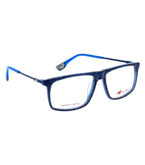 Rama ochelari New Balance 4147 C02 este fabricată din acetat cu metal și vine într-un model cu pattern albastru si completează o gamă de forme diferite ale feței și se pot potrivi cu multe ținute. Colecția de ochelari de vedere New Balance include o gamă largă de stiluri atractive.