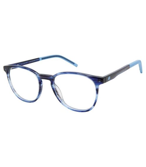 Rama ochelari New Balance 4150 C02 este fabricată din acetat și vine într-un model colorat in havana albastru si completează o gamă de forme diferite ale feței și se pot potrivi cu multe ținute. Colecția de ochelari de vedere New Balance include o gamă largă de stiluri atractive.