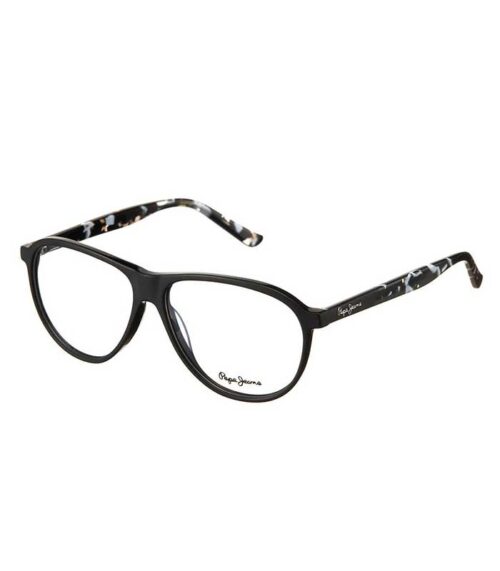 Rama ochelari Pepe Jeans 3374 C1 este de culoare neagra, forma aviator, fabricata din plastic. Potrivita pentru barbati cu forma fetei patrata sau in forma de inima. Această gamă reinventează profilul purtatorului si impune tendințe.